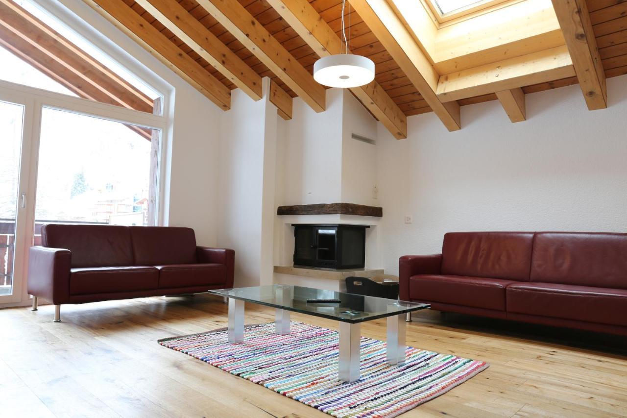Bolero 4.5 Dachzimmerwohnung Zermatt Exterior foto